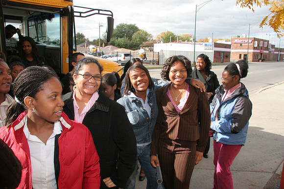 Women of Color in Flight-B08